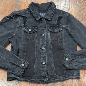 CI SONO DISTRESSED JEAN JACKET